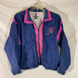 Vintage Active Exposure Size L Windbreaker Jacket